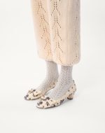 BOWOW DÉCOLLETÉ IN PAPIER FLORAL FABRIC 45MM - Image 9